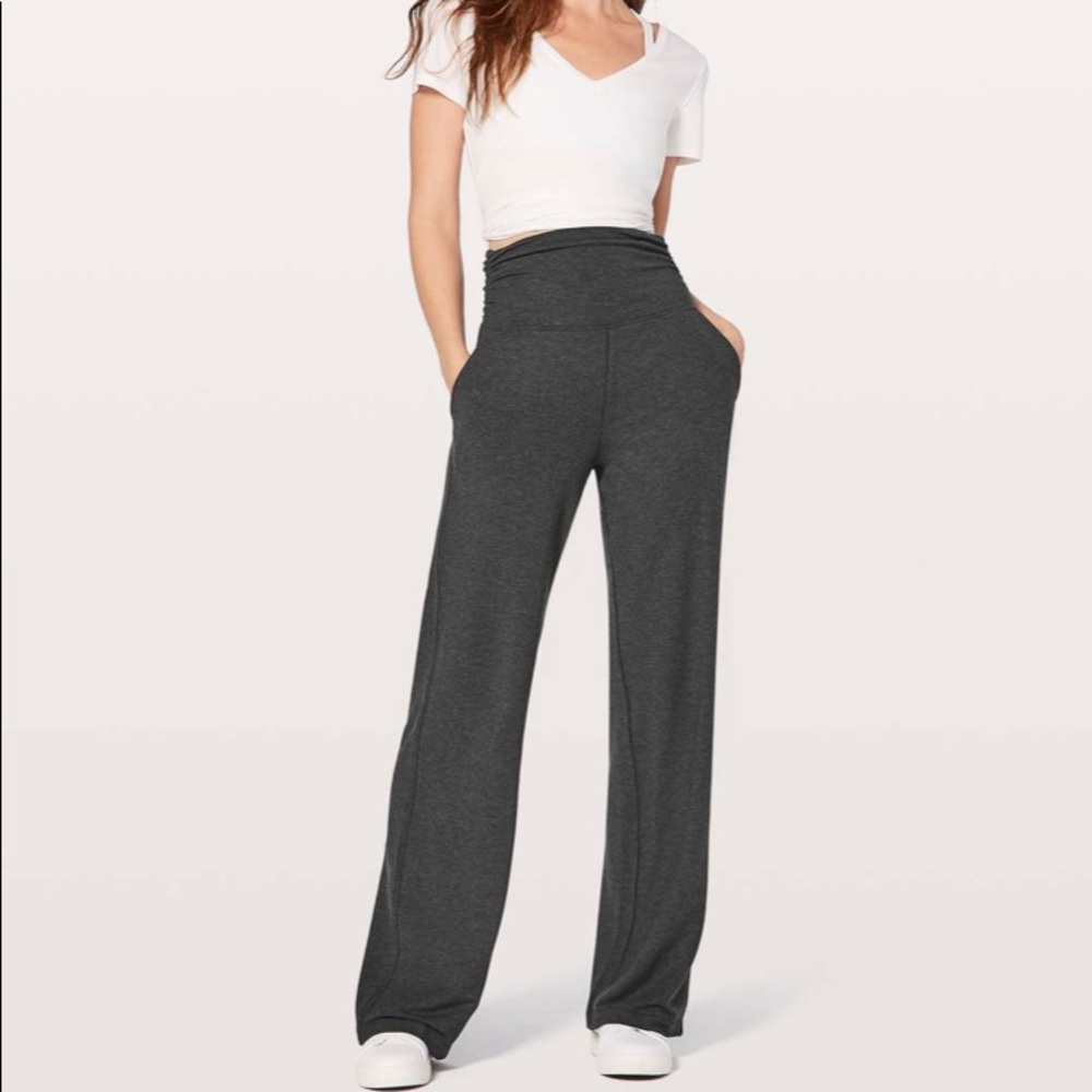 Lululemon “take it easy” high waisted pants